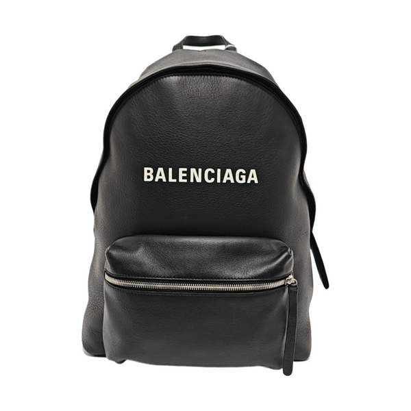 Calfskin Backpack Large Black