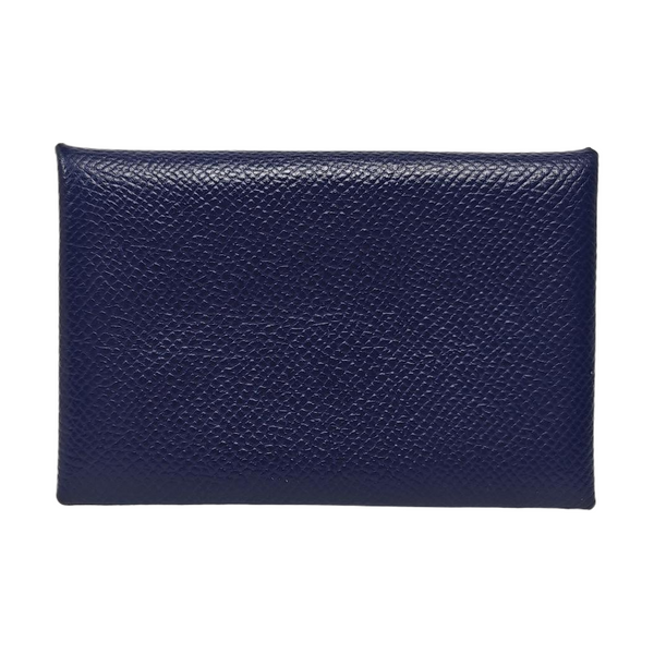 Epsom Card Holder Blue
