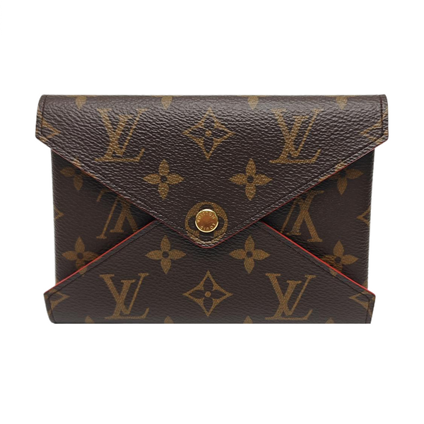 KIRIGAMI Monogram Coated Canvas Brown