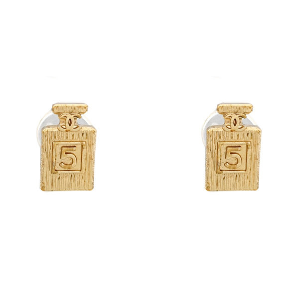 Metal Gold Stud Earrings