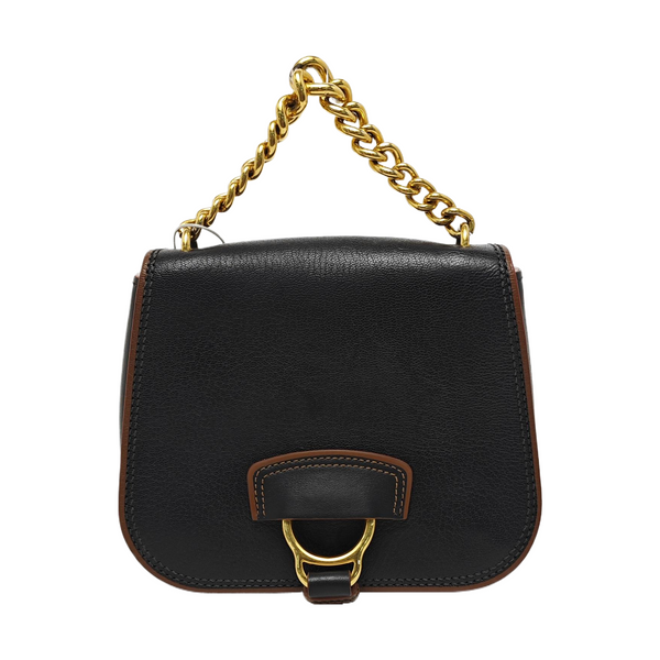 Dahlia Calfskin Black