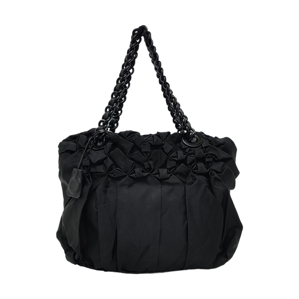 Quilted Nylon Black