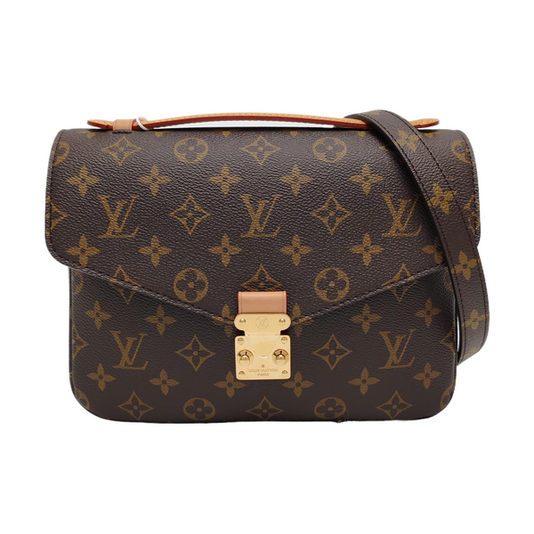 Authenticated pre-owned MÉTIS MM Monogram Coated Canvas Brown - Shoulder Bag at Looply