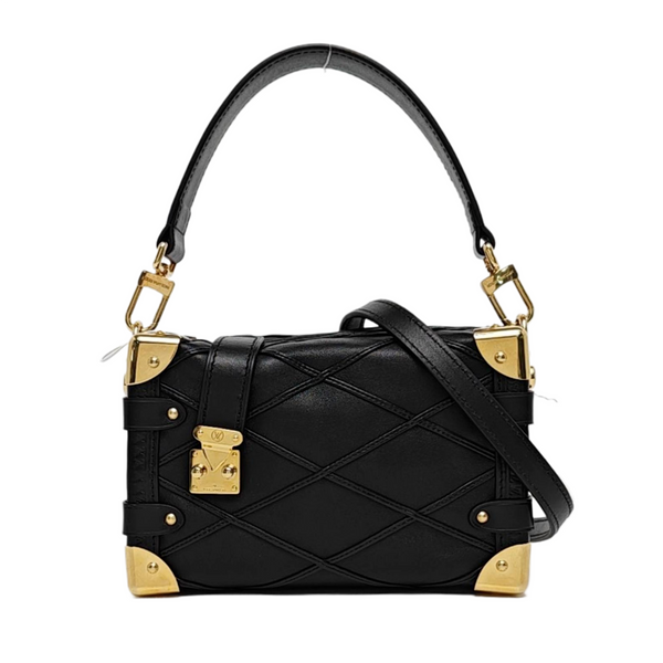 SIDE TRUNK PM Calfskin Black