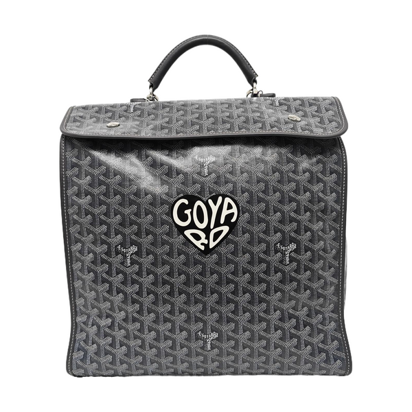 Saint Léger Coated Canvas Gray