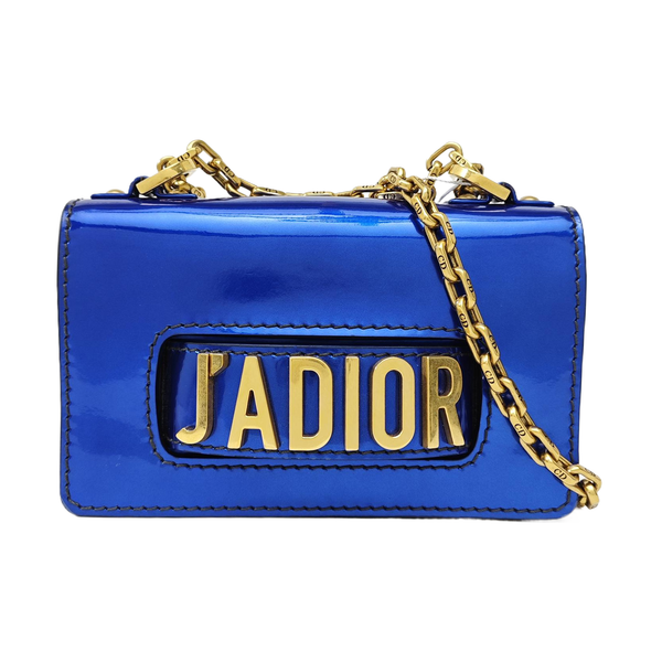 J'adior Patent Leather Blue