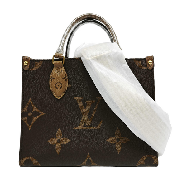 ONTHEGO PM Monogram Coated Canvas Brown