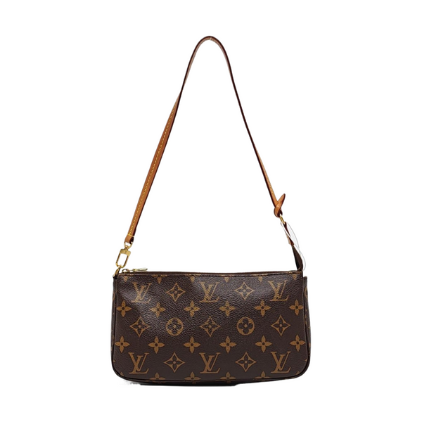 ACCESSOIRES Monogram Coated Canvas Brown