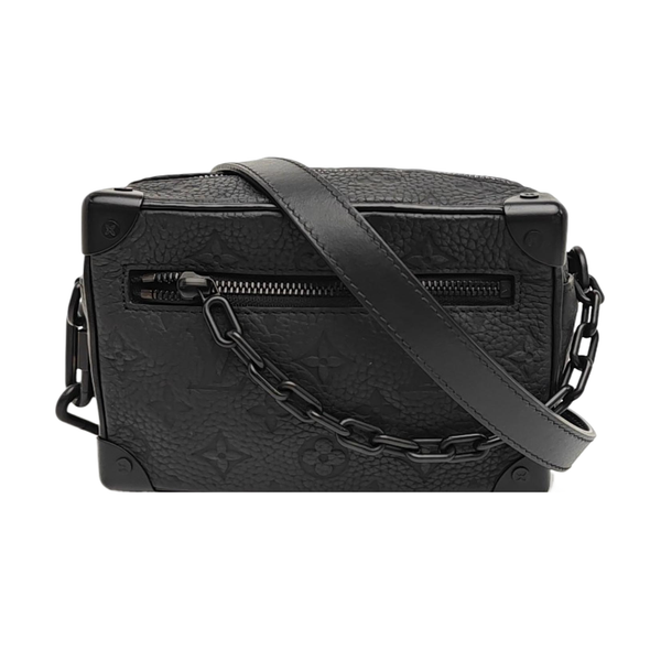 SOFT TRUNK Mini Monogram Calfskin Black