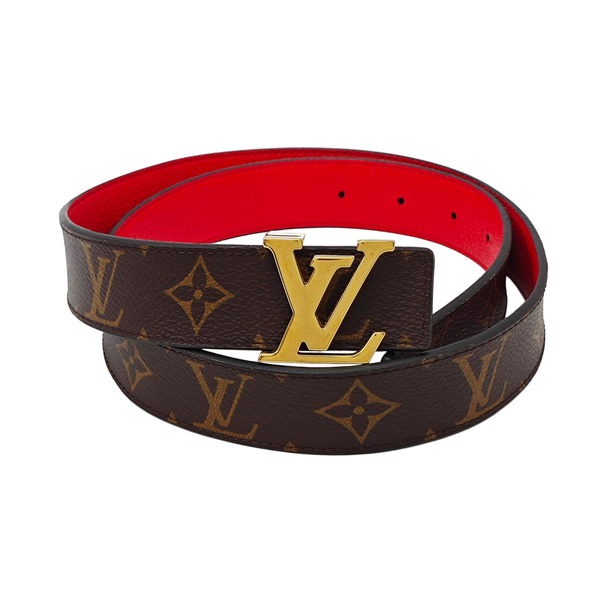 Coated Canvas Belt Brown