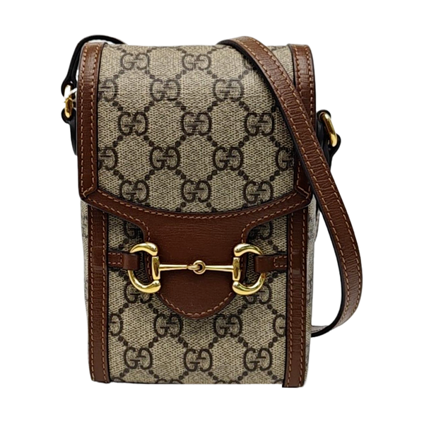 Horsebit 1955 Mini Coated Canvas Beige