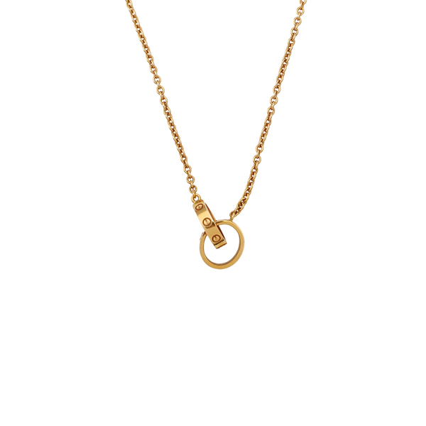 LOVE 18k Rose Gold Necklace