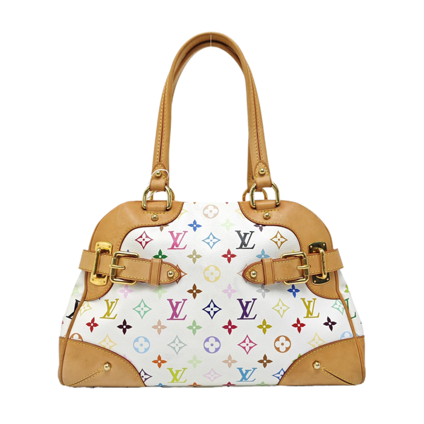 LV × TM CLAUDIA Monogram Coated Canvas White