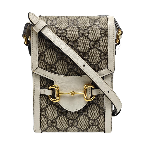 Horsebit 1955 Mini Coated Canvas Beige