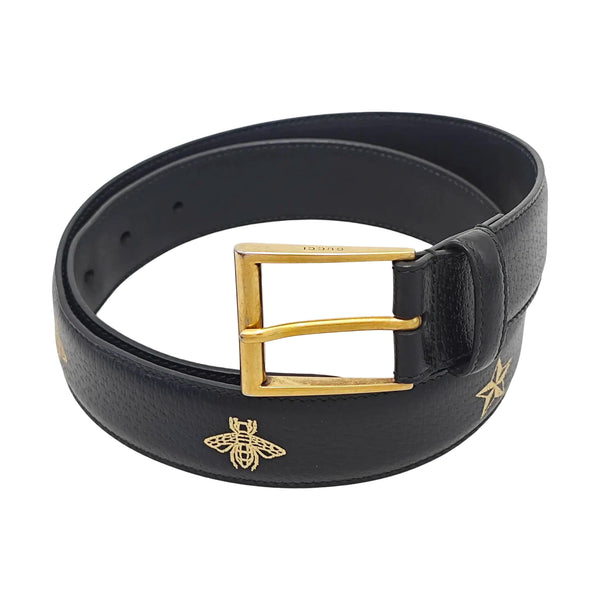 Leather Belt Black