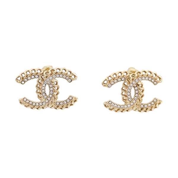 Metal Gold Stud Earrings