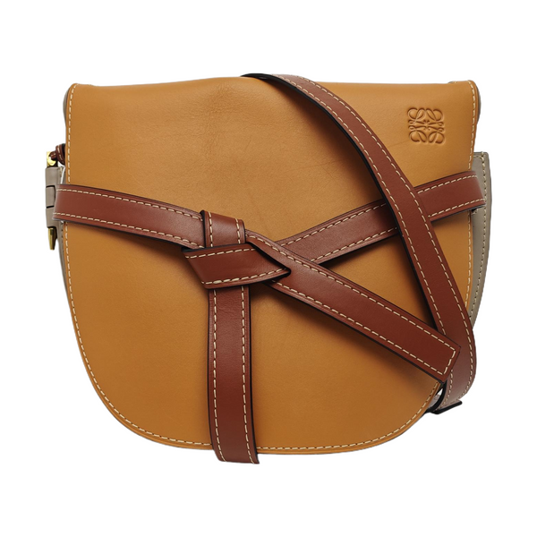 Gate Small Calfskin Brown