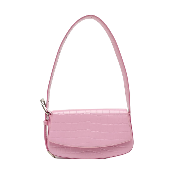 Calfskin Shoulder Bag Pink