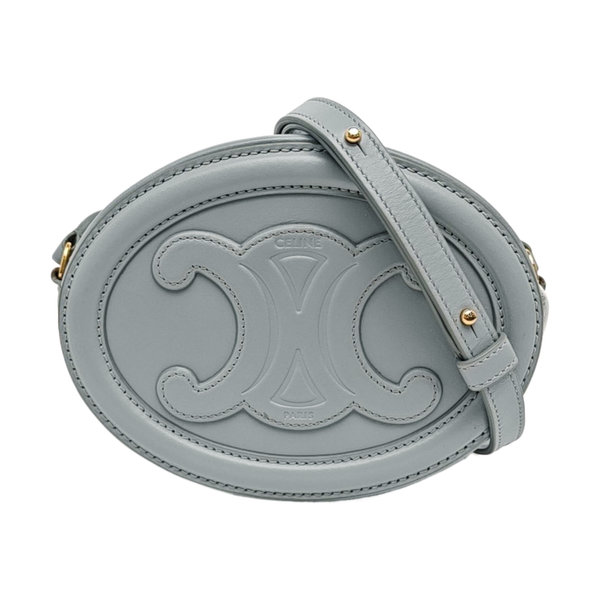 TRIOMPHE Mini Calfskin Blue