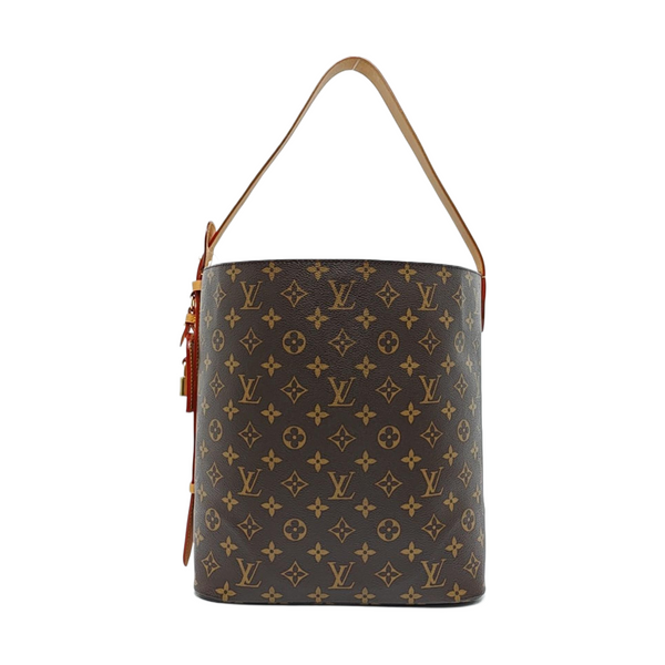 ALL IN GM Monogram Coated Canvas Brown