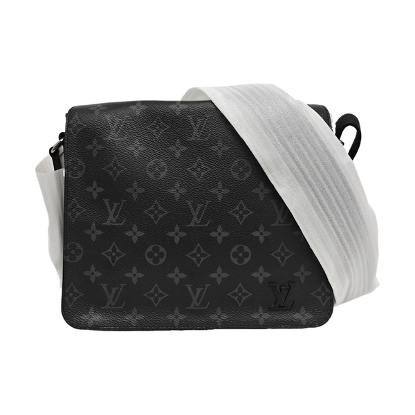 DISTRICT PM Monogram Coated Canvas Gray