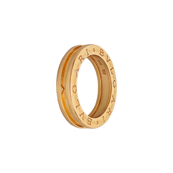 B.ZERO1 18k Rose Gold Ring EU 50