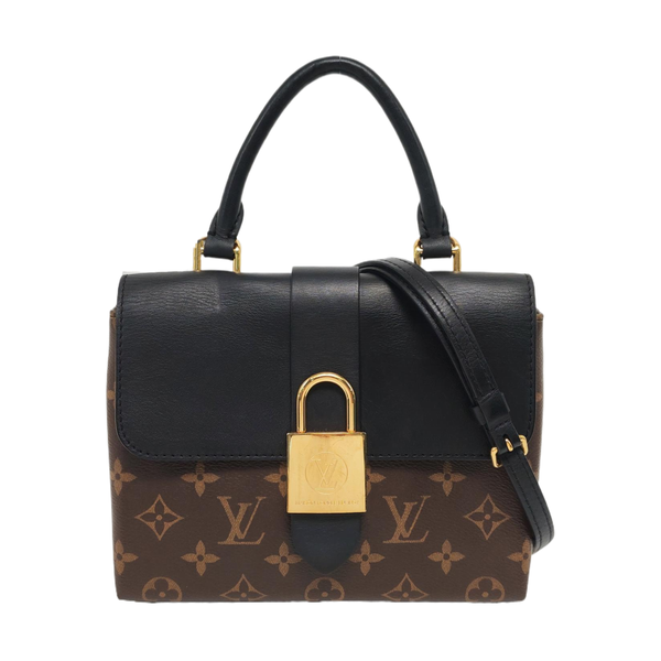 LOCKY BB Monogram Coated Canvas Brown