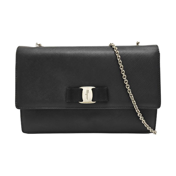 Ginny Calfskin Black