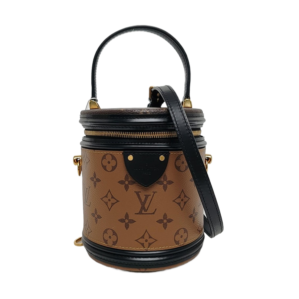CANNES PM Monogram Coated Canvas Brown