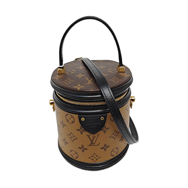 CANNES PM Monogram Coated Canvas Brown