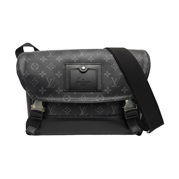 VOYAGER PM Monogram Coated Canvas Black