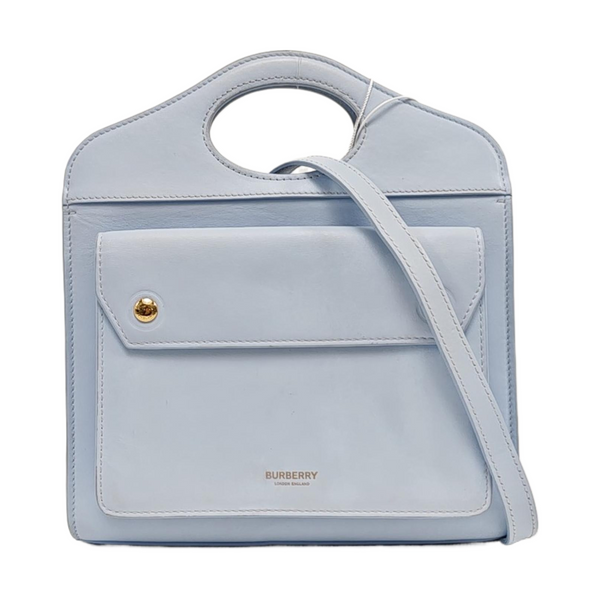 Pocket Mini Calfskin Blue