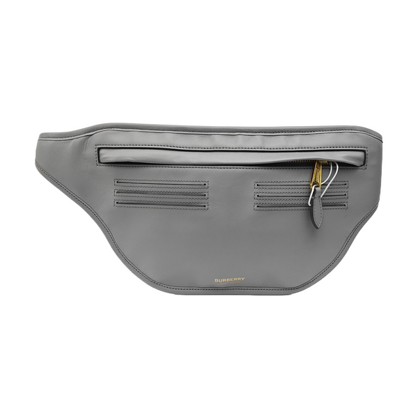 Calfskin Belt Bag Gray