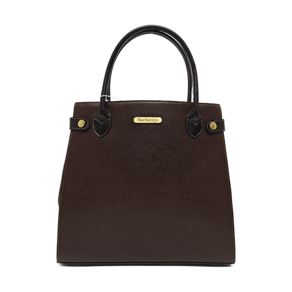 Calfskin Tote Bag Brown