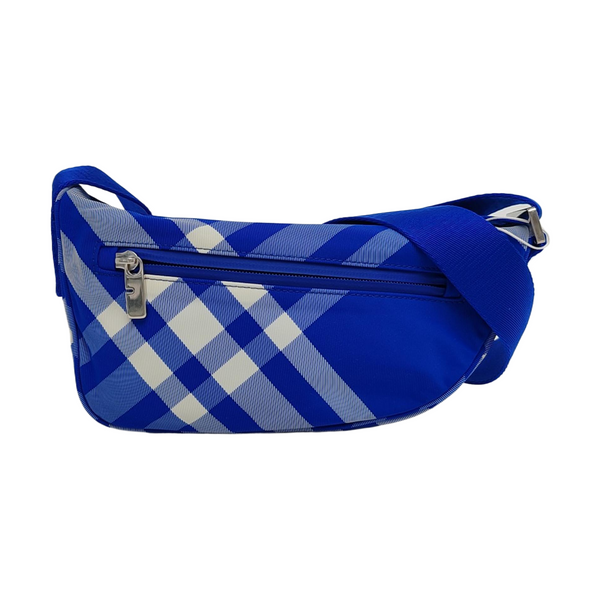 Canvas Crossbody Bag Blue