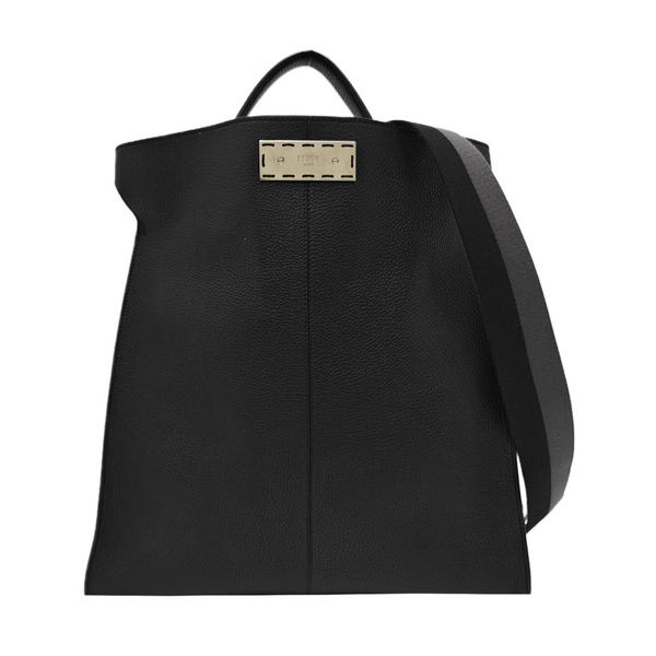 Peekaboo Medium Calfskin Black