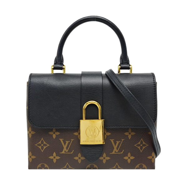 LOCKY BB Monogram Coated Canvas Brown