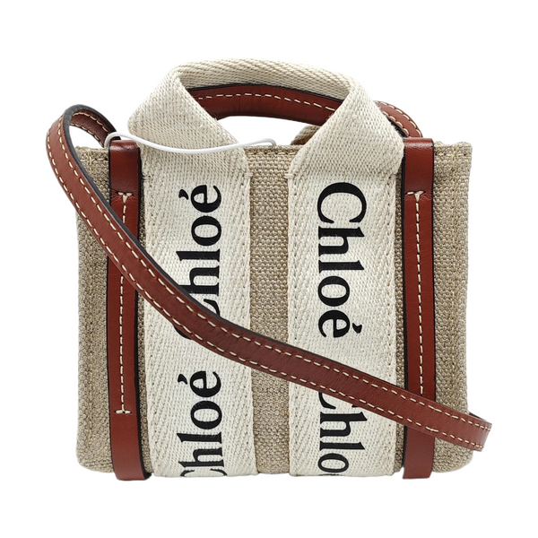 Woody Nano Canvas Beige
