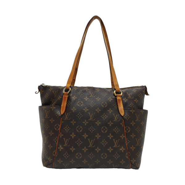 TOTALLY MM Monogram Coated Canvas Brown