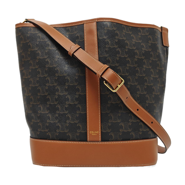 TRIOMPHE CANVAS Medium Coated Canvas Brown