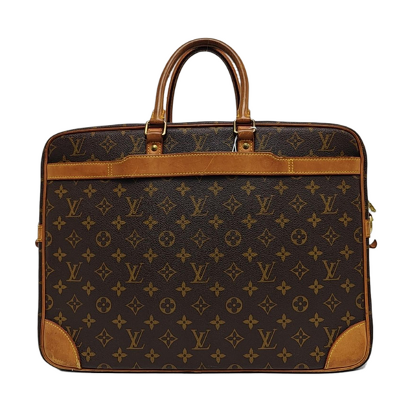 PORTE-DOCUMENTS GM Monogram Coated Canvas Brown