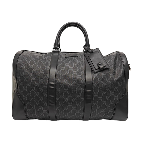 Monogram Coated Canvas Top Handle Bag Black