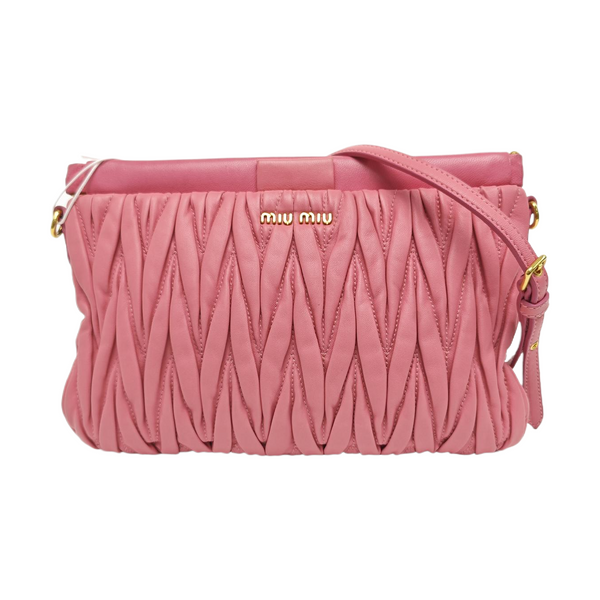 Matelassé Quilted Lambskin Red