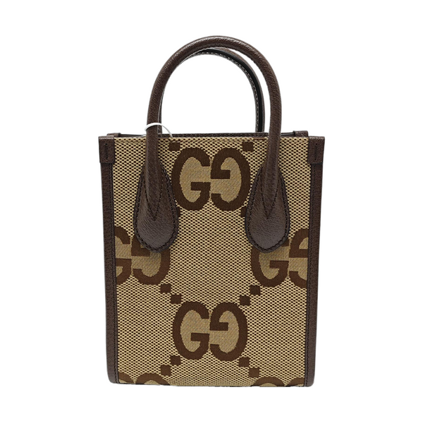 Jumbo Mini Monogram Canvas Beige