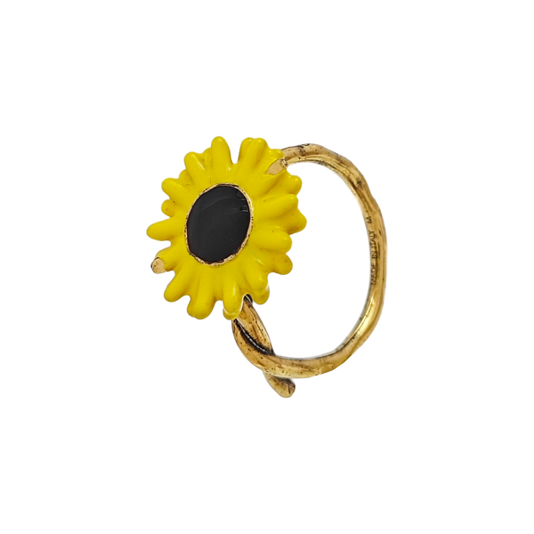 Metal Gold Ring EU 61