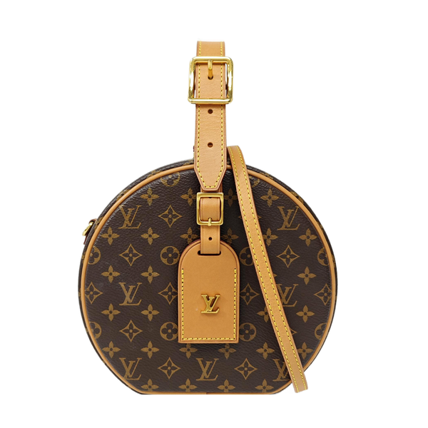 BOITE CHAPEAU PM Monogram Coated Canvas Brown