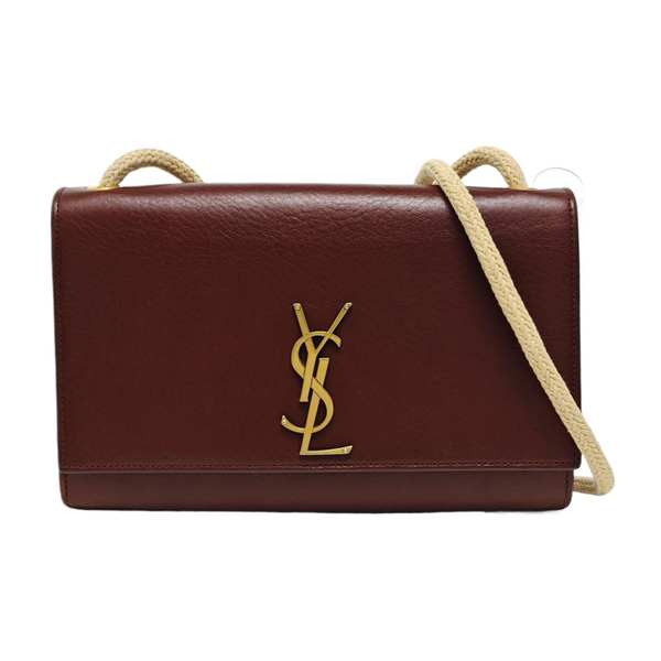 Calfskin Shoulder Bag Red