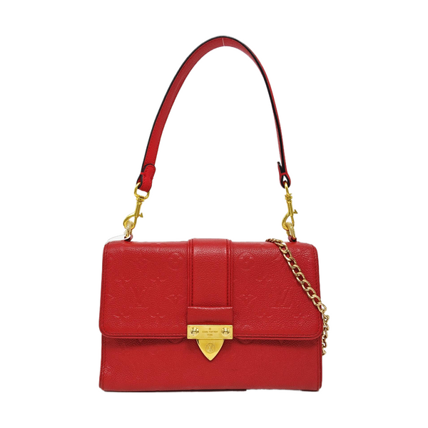 SAINT SULPICE Calfskin Red