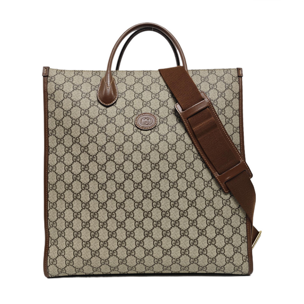 Retro Medium Monogram Coated Canvas Black