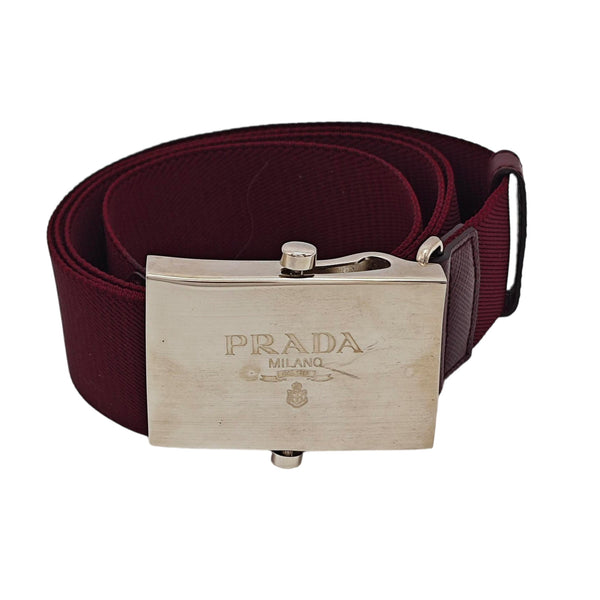 Fabric Belt Red